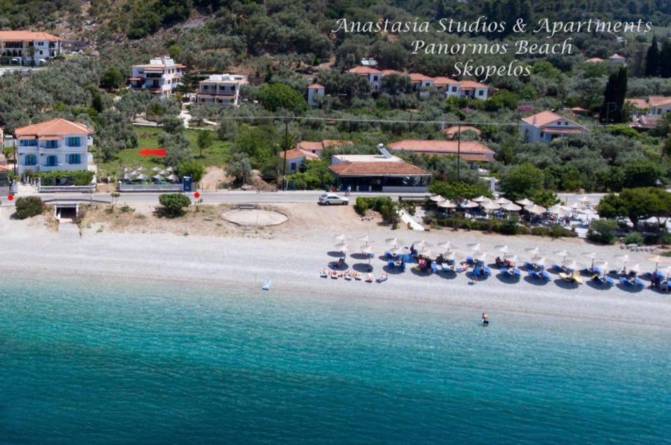Panormos  Anastasia Studios & Apartments מראה חיצוני תמונה